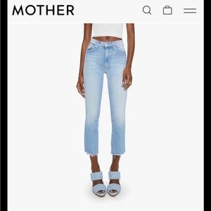 Mother insider crop denim. Like new!
